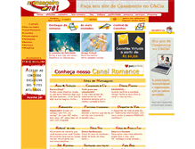 Tablet Screenshot of mensageironet.com.br